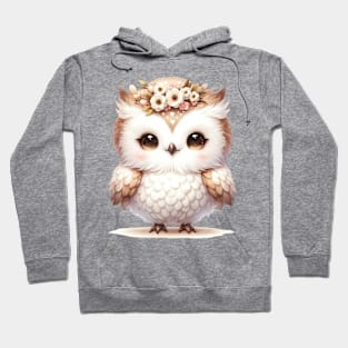 Cute Fluffy Baby Owl Hoodie